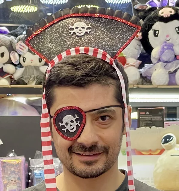 ست تل و چشم بند دزد دریایی